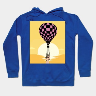 Retro Hot Air Balloons Balloon Ride Hoodie